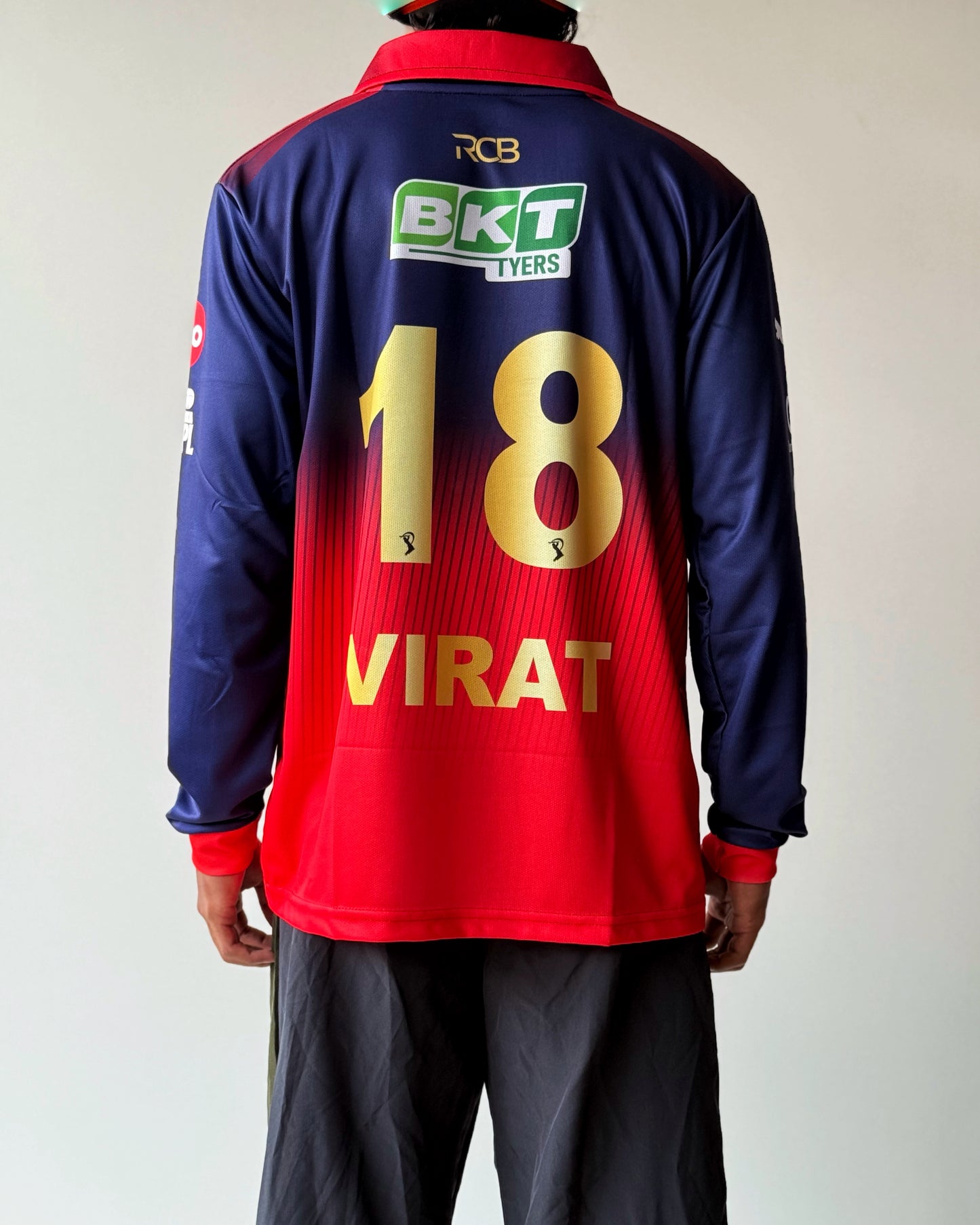 IPL 2026 RCB VIRAT KOHLI (fullsleeve embroidery)