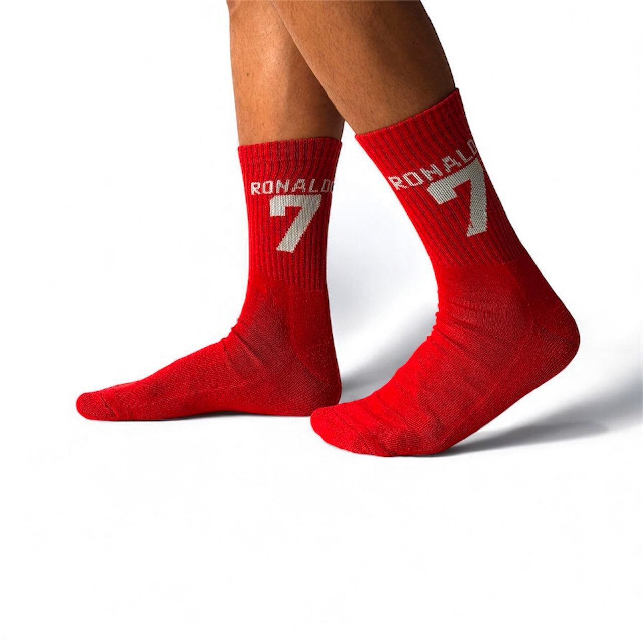 SOCKS PLAYER EDITION RONALDO RED