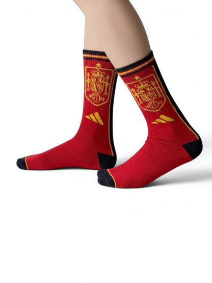 SOCKS CALF LENGTH SPAIN RED