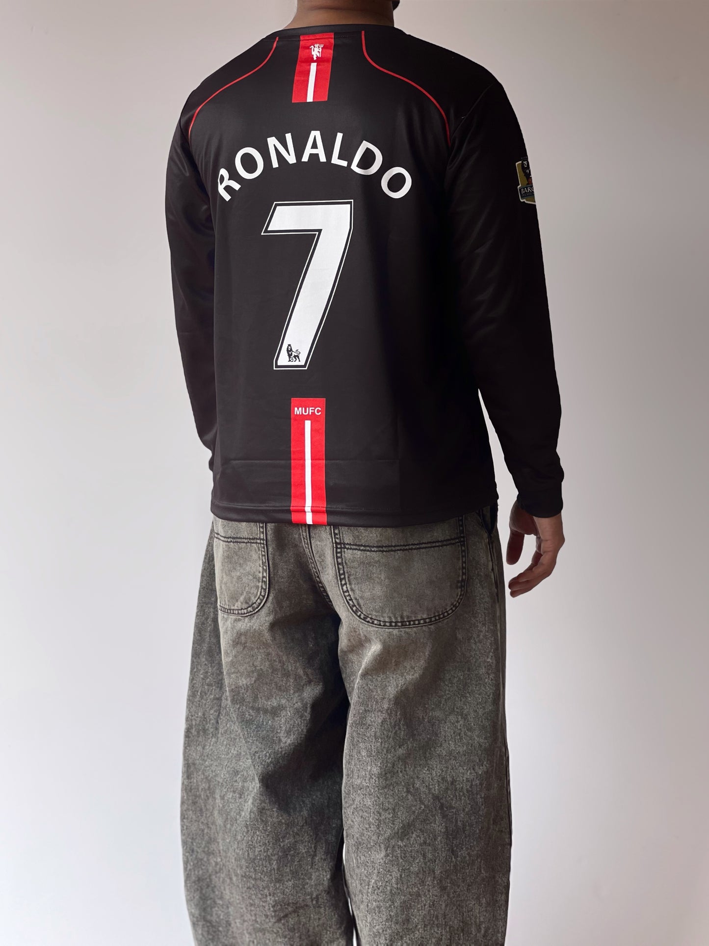 Manchester United AIG Black full sleeve jersey