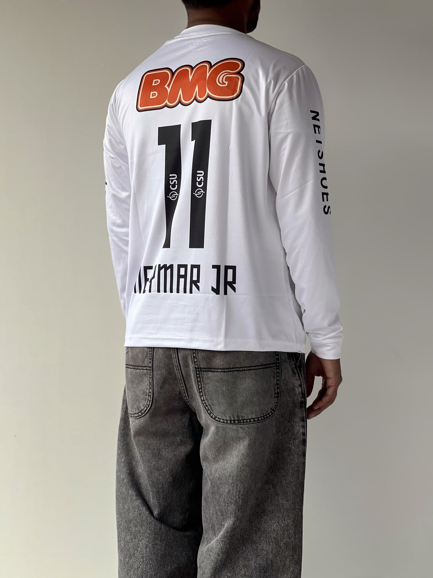 NEYMAR SANTOS BMG RETRO KIT (Embroidery Full Sleeve)