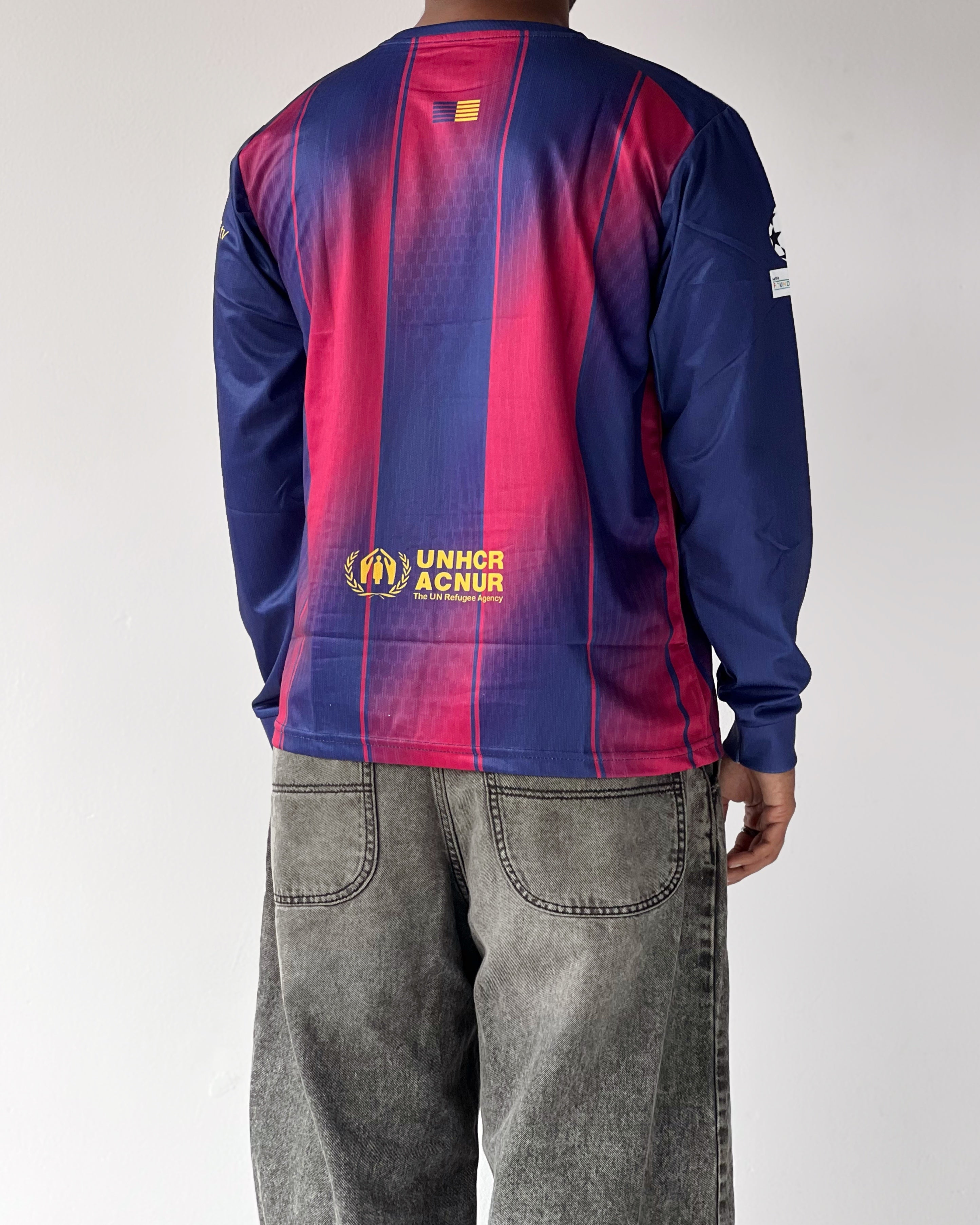 BARCELONA NEW 2025/26 KIT (Full sleeve Embroidery)