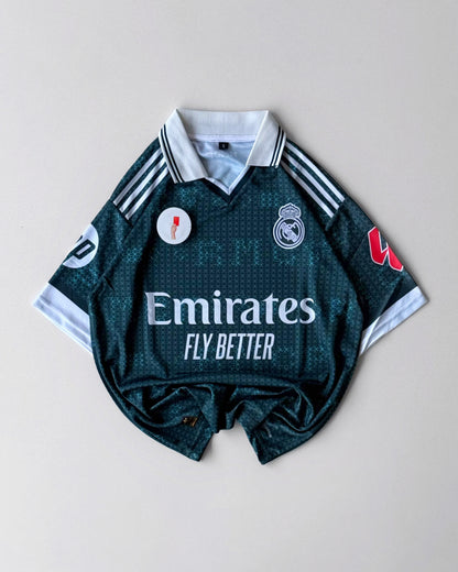 REAL MADRID BELLINGHAM 2026/27 AWAY KIT COLLAR for street wear