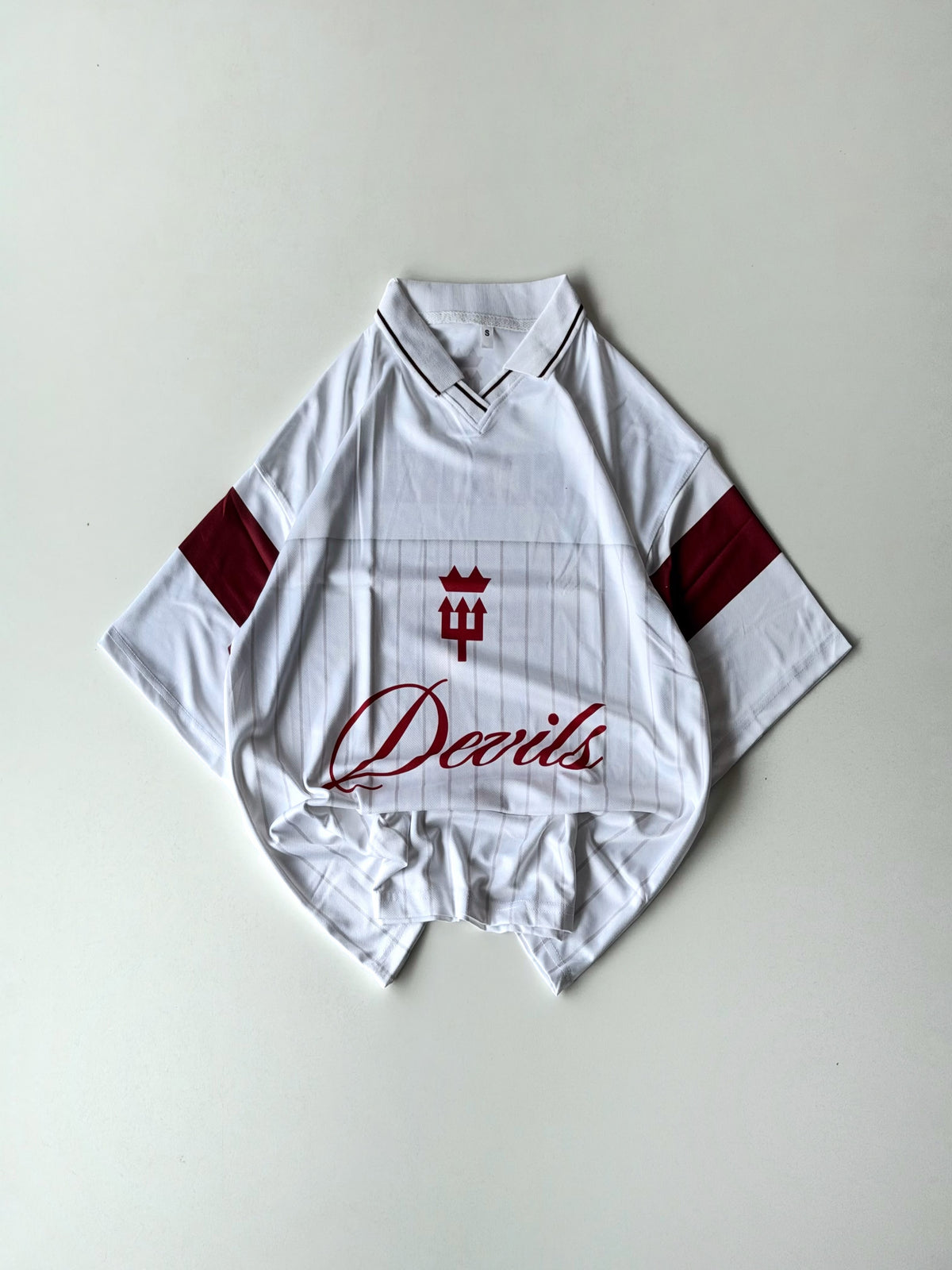 BECKHAM DEVILS SPECIAL EDITION RETRO WHITE oversized
