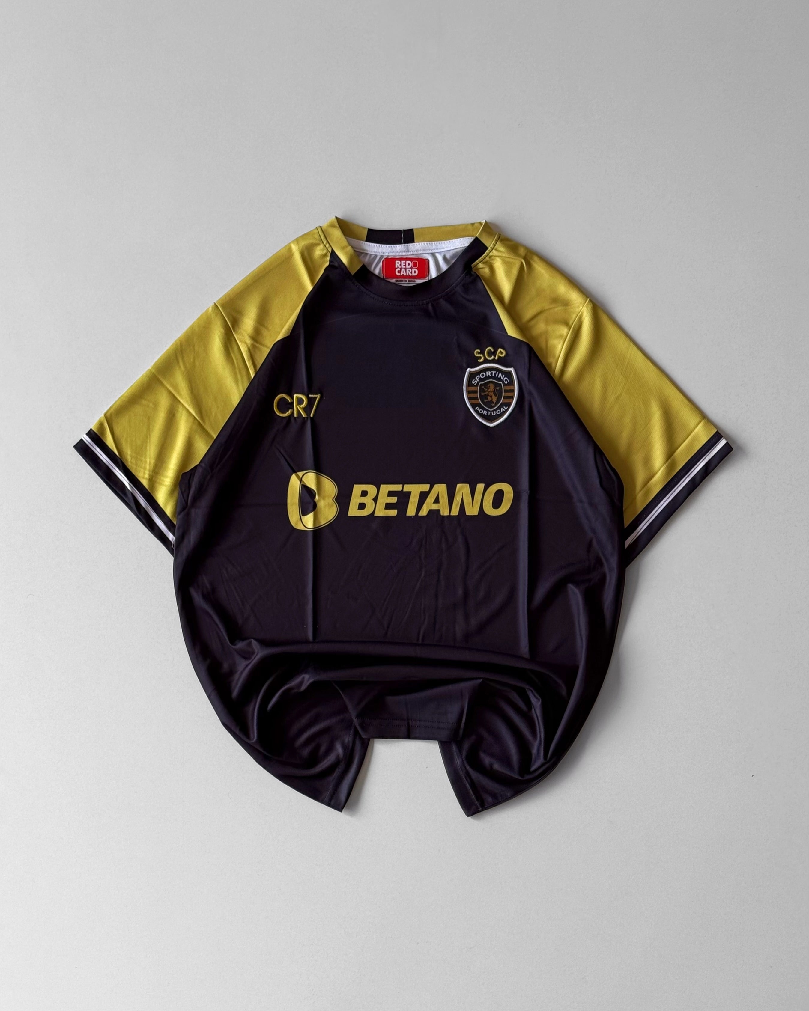 SPORTING RONALDO 28 AWAY BLACK KIT (Embroidery)