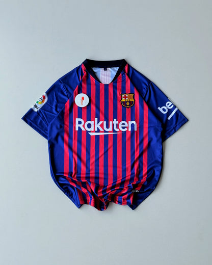 MESSI BARCELONA HOME RAKUTEN (embroidery)