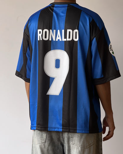 RETRO INTER-MILAN RONALDO 9 JERSEY (oversized embroidery)