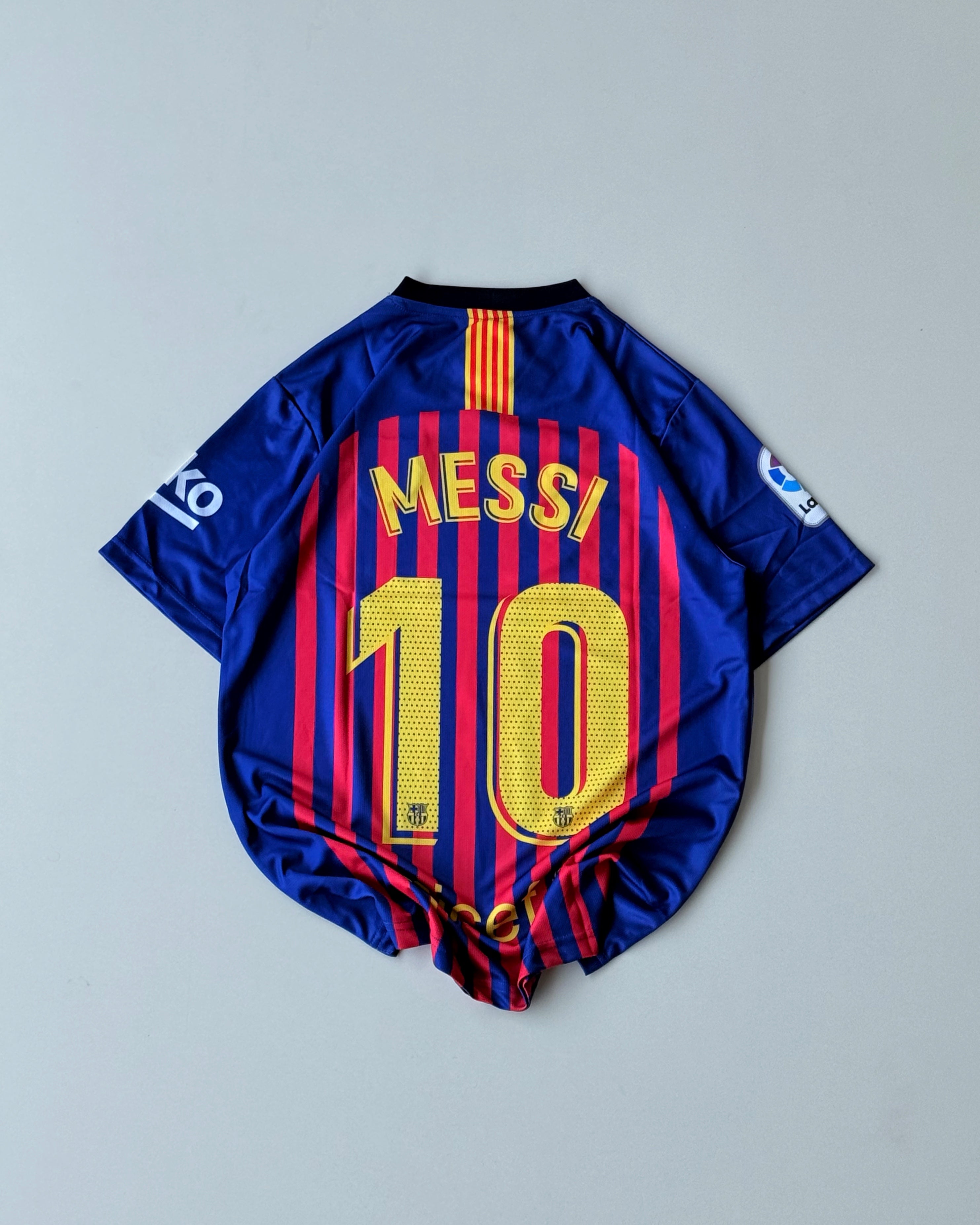 MESSI BARCELONA HOME RAKUTEN (embroidery)
