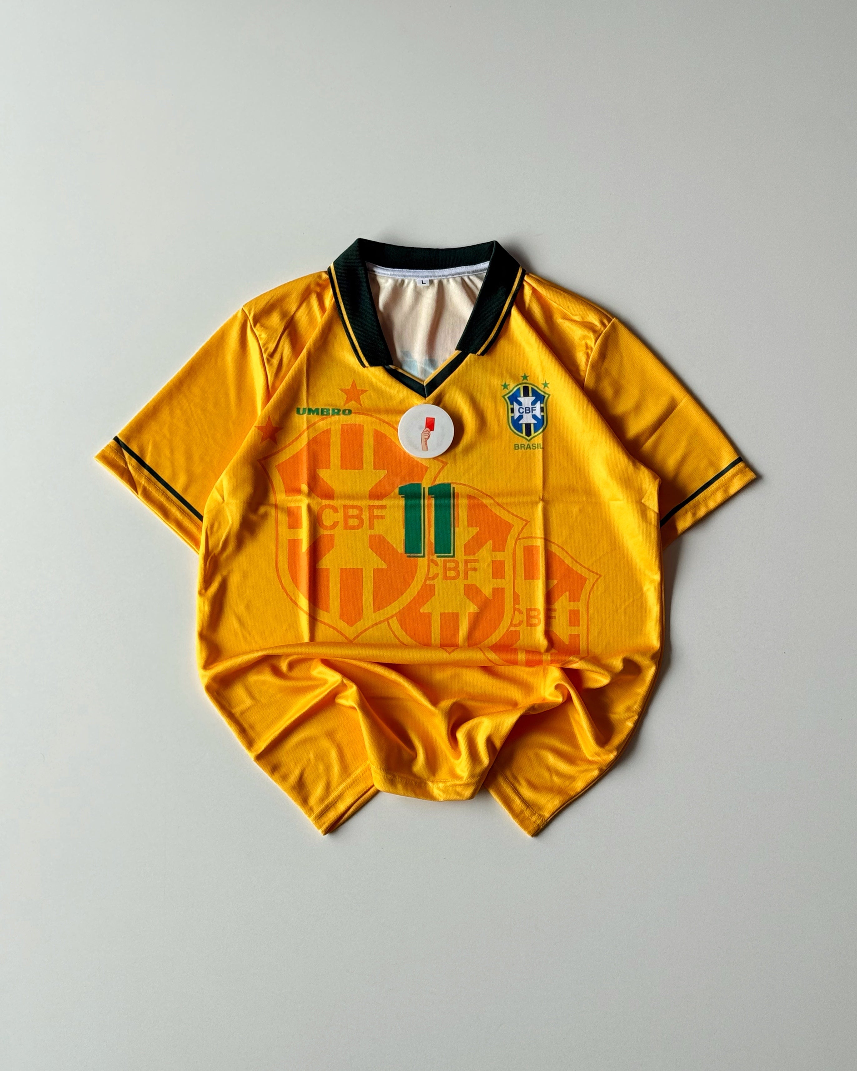 BRAZIL ROMARIO RETRO HOME KIT