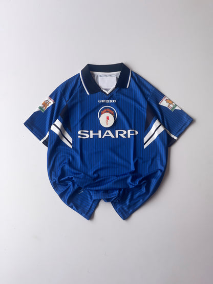 Man United Blue Retro Jersey