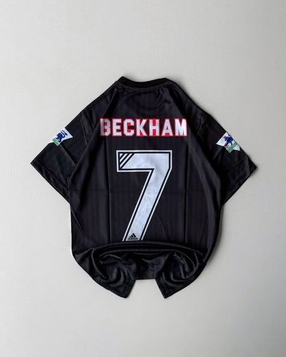 BECKHAM MANCHESTER UNITED RETRO SHARP BLACK KIT