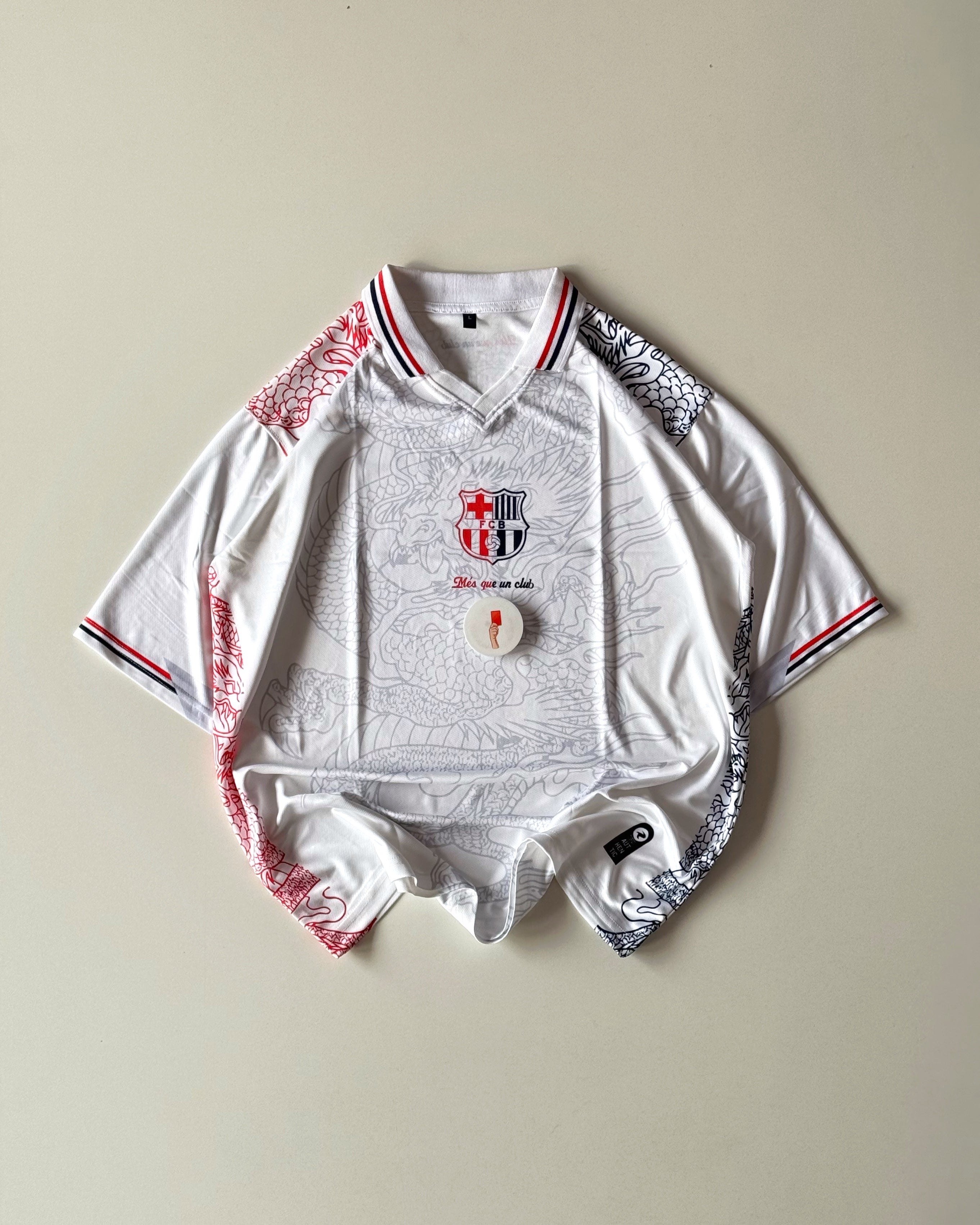 BARCELONA MESSI FAN EDITION SPECIAL KIT WHITE (oversized)