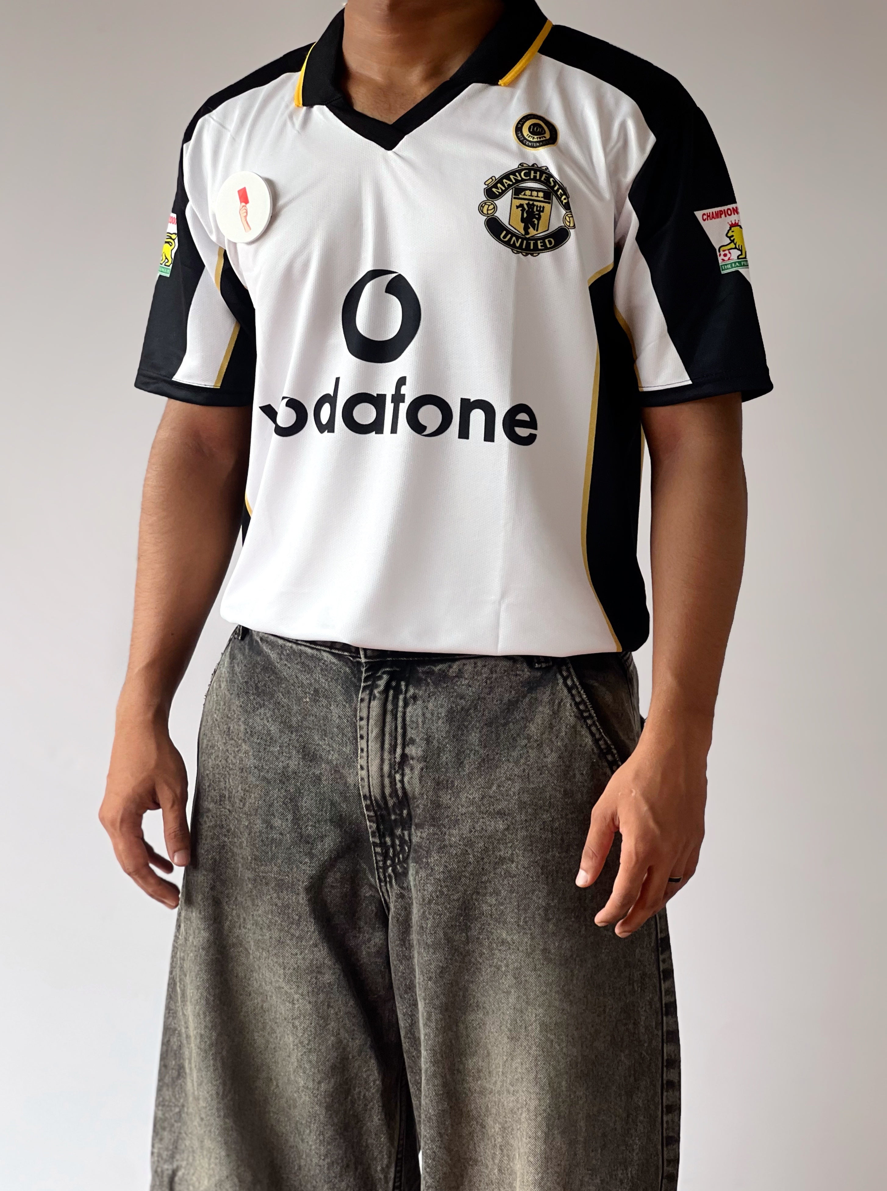 MANCHESTER UNITED BECKHAM VODAFONE JERSEY