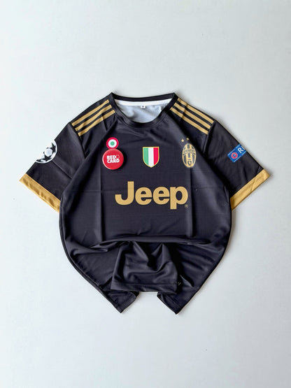JUVENTUS POGBA RETRO AWAY KIT BLACK