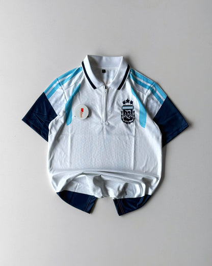 ARGENTINA MESSI TRAINING KIT (Zip embroidery)