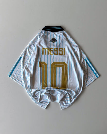 VINTAGE-STYLE ARGENTINA JERSEY – MESSI 10