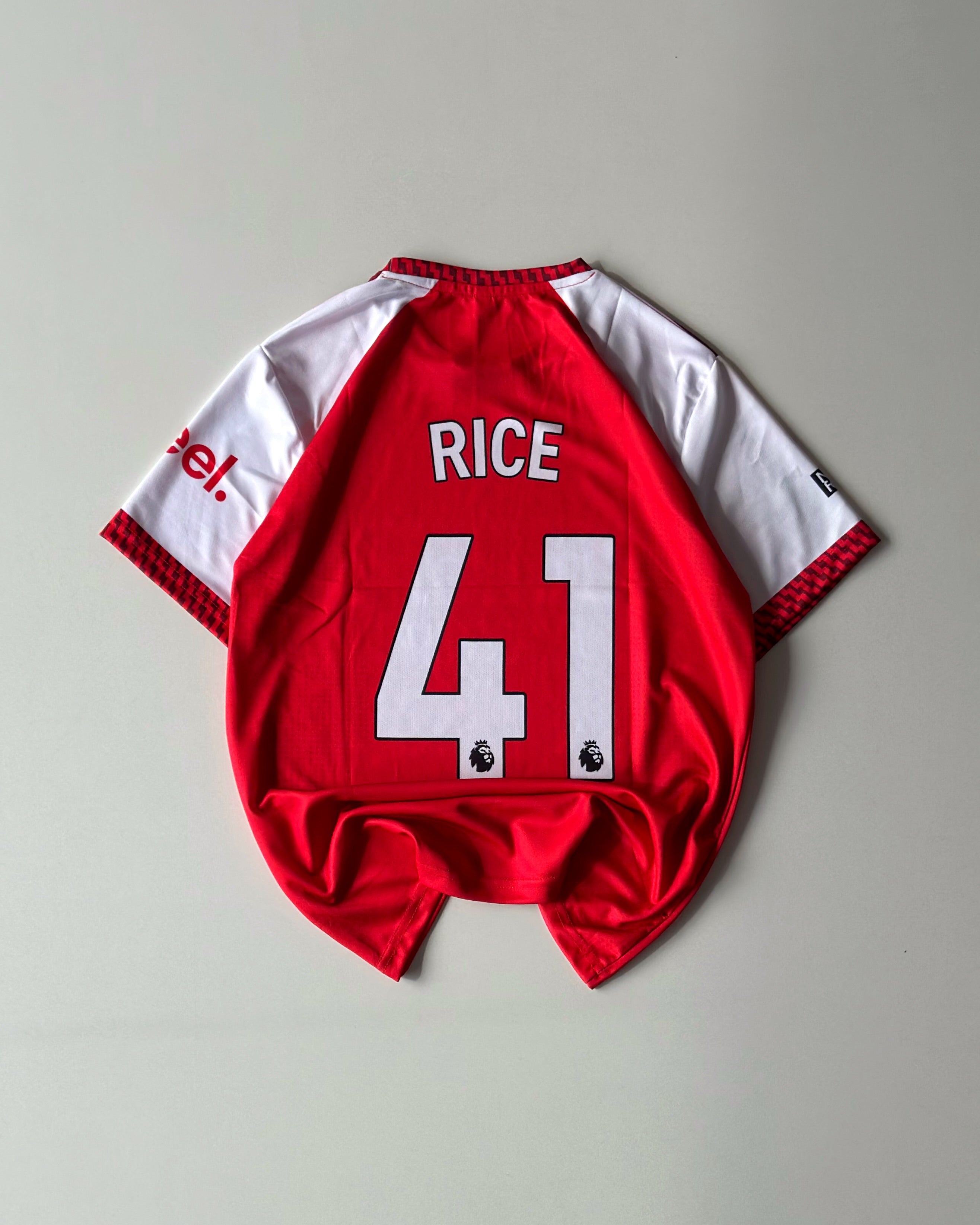 ARSENAL 2026/27 HOME KIT DECLAN RICE – REDCARD
