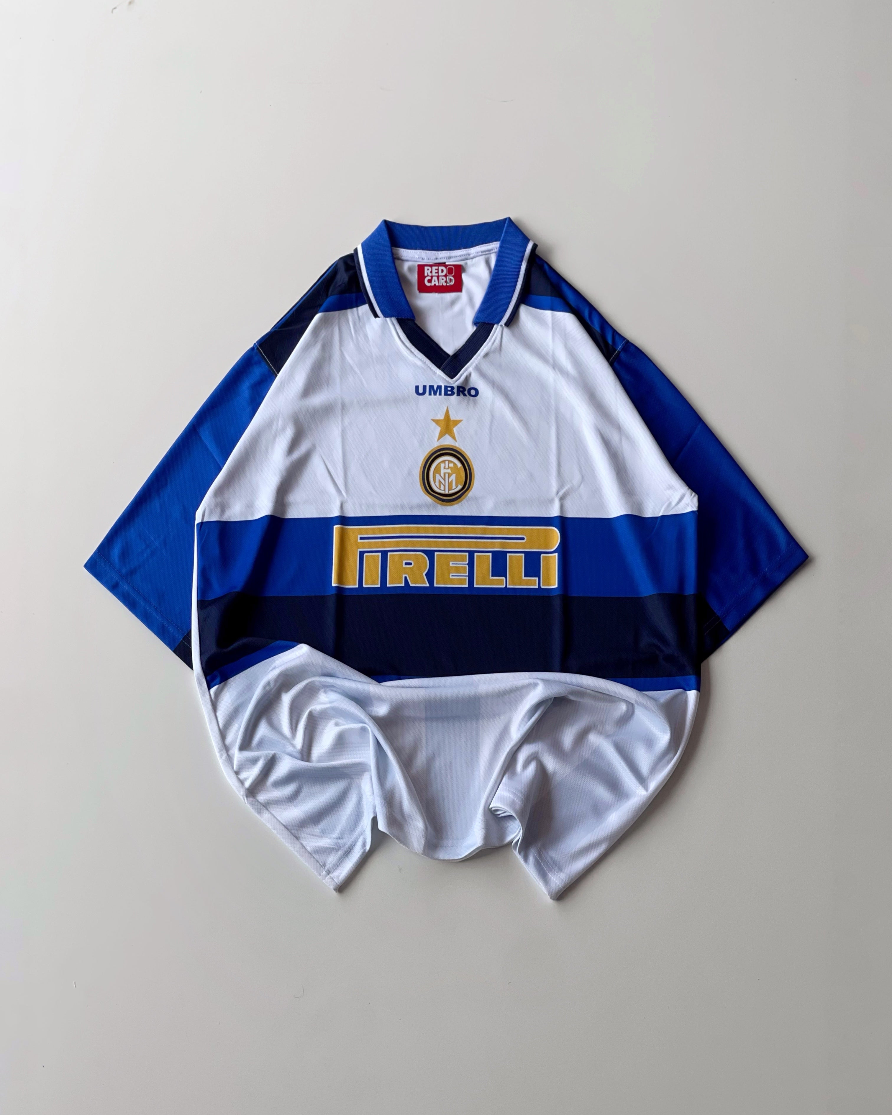 INTERMILAN ZANETTI RETRO HOME KIT #4 (oversized)