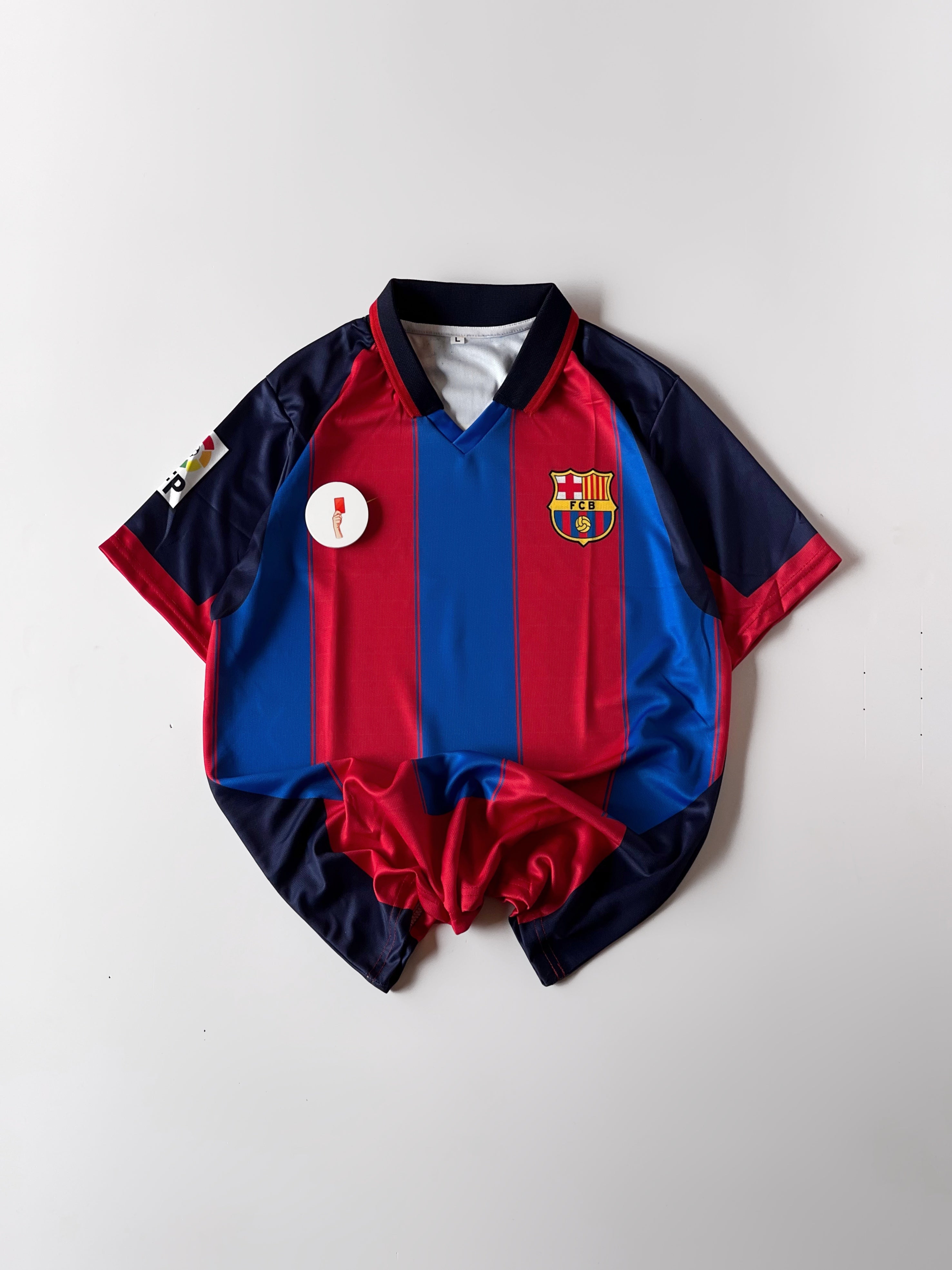 RETRO RONALDINHO BARCELONA JERSEY
