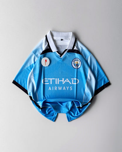 MANCHESTER CITY HAALAND RETRO HOME KIT oversized