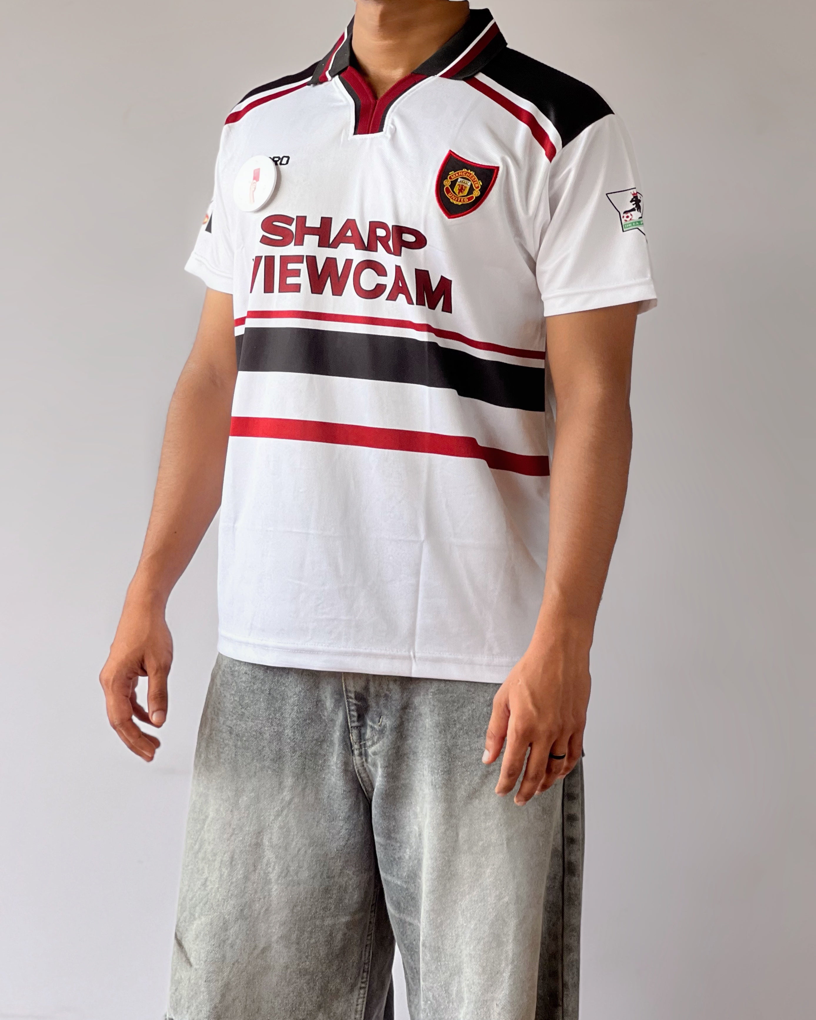 Manchester United Beckham Retro Jersey - Iconic #7 (Embroidery)