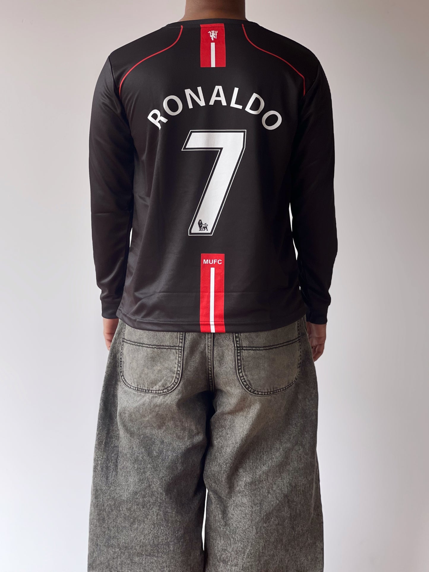 Manchester United AIG Black full sleeve jersey