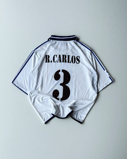 REAL MADRID ROBERTO CARLOS RETRO HOME EDITION (oversized)