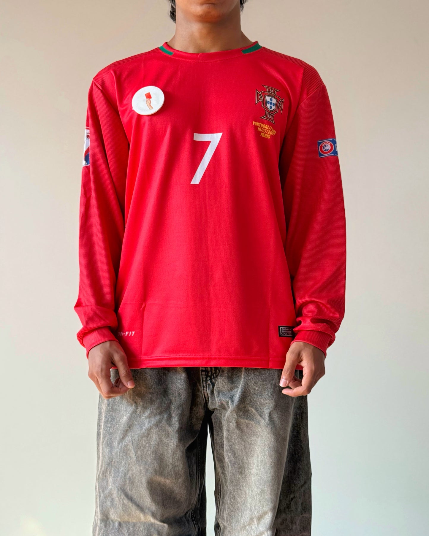 PORTUGAL RONALDO NEW HOME JERSEY (Fullsleeve)