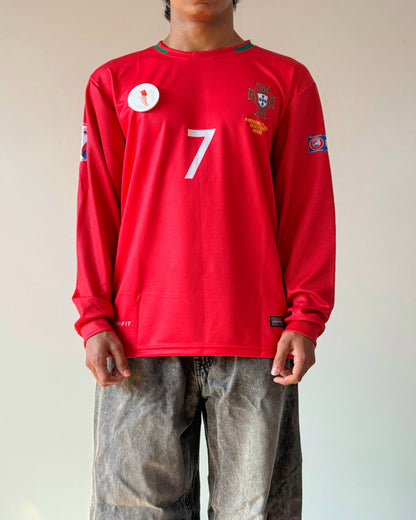 PORTUGAL RONALDO NEW HOME JERSEY (Fullsleeve)