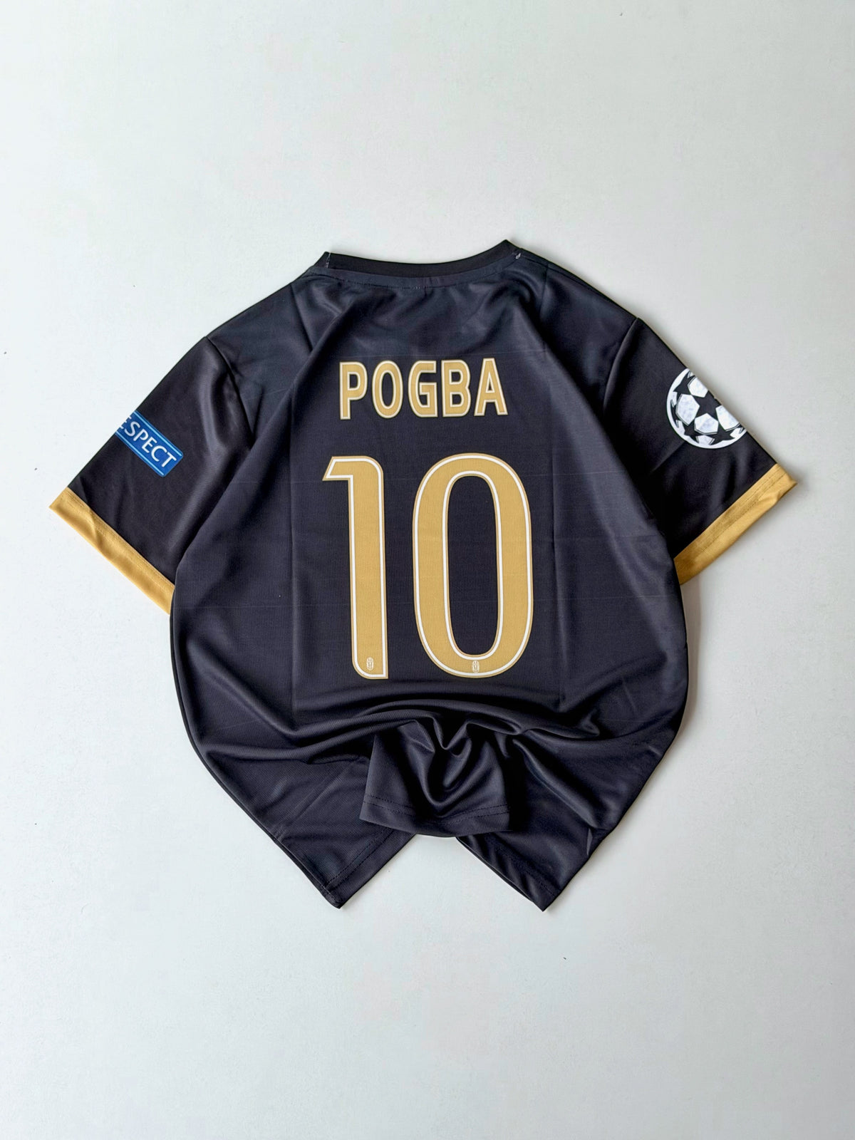 JUVENTUS POGBA RETRO AWAY KIT BLACK