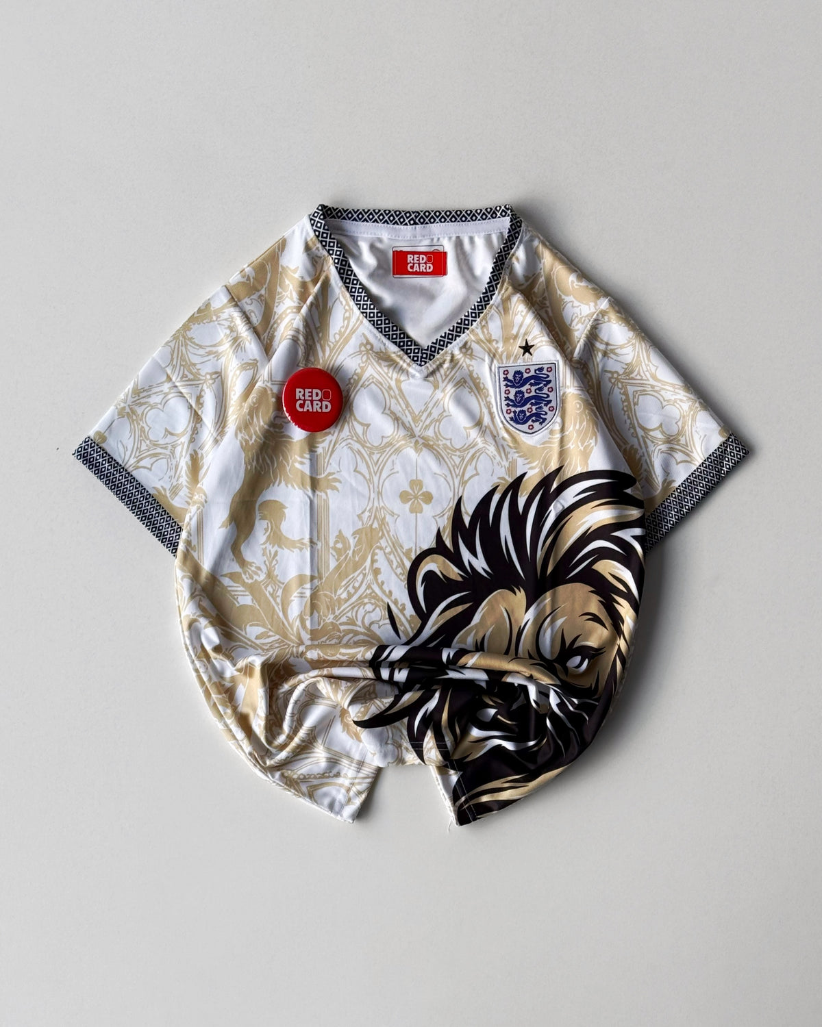 ENGLAND LION ROAR SPECIAL EDITION NO NAME Embroidery
