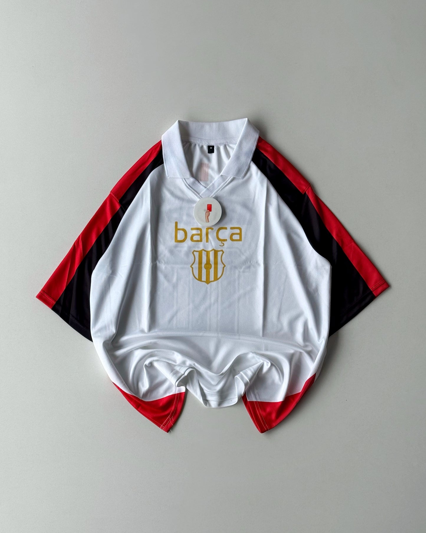 MESSI BARCELONA SPECIAL EDITION WHITE/RED (oversized)