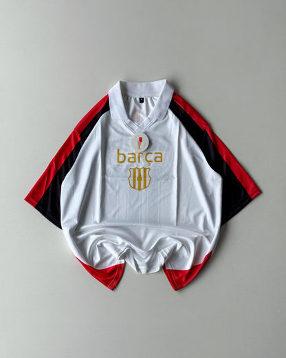 MESSI BARCELONA SPECIAL EDITION WHITE/RED (oversized)