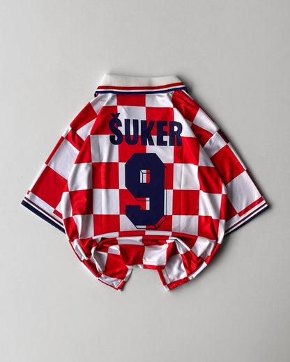 CROATIA SUKER RETRO CLASSIC HOME KIT oversized embroidery