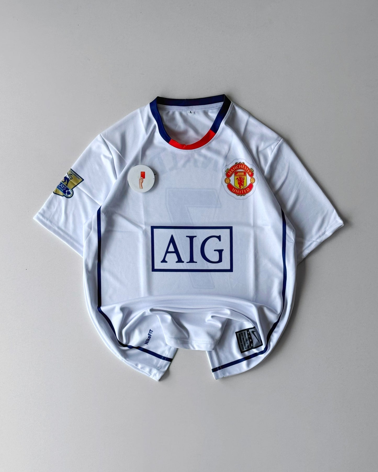 MANCHESTER UNITED RONALDO AIG RETRO AWAY KIT