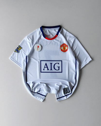 MANCHESTER UNITED RONALDO AIG RETRO AWAY KIT