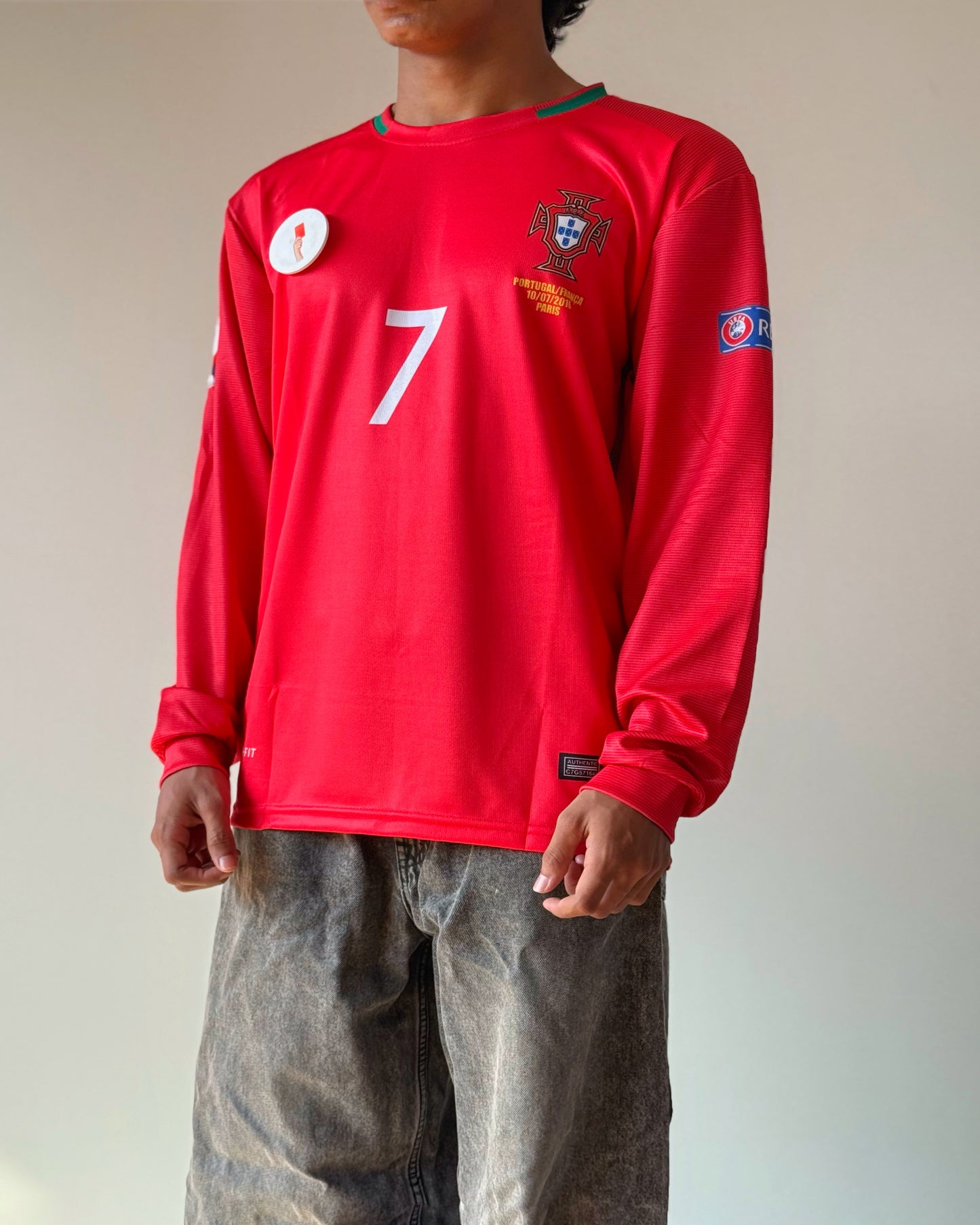 PORTUGAL RONALDO NEW HOME JERSEY (Fullsleeve)