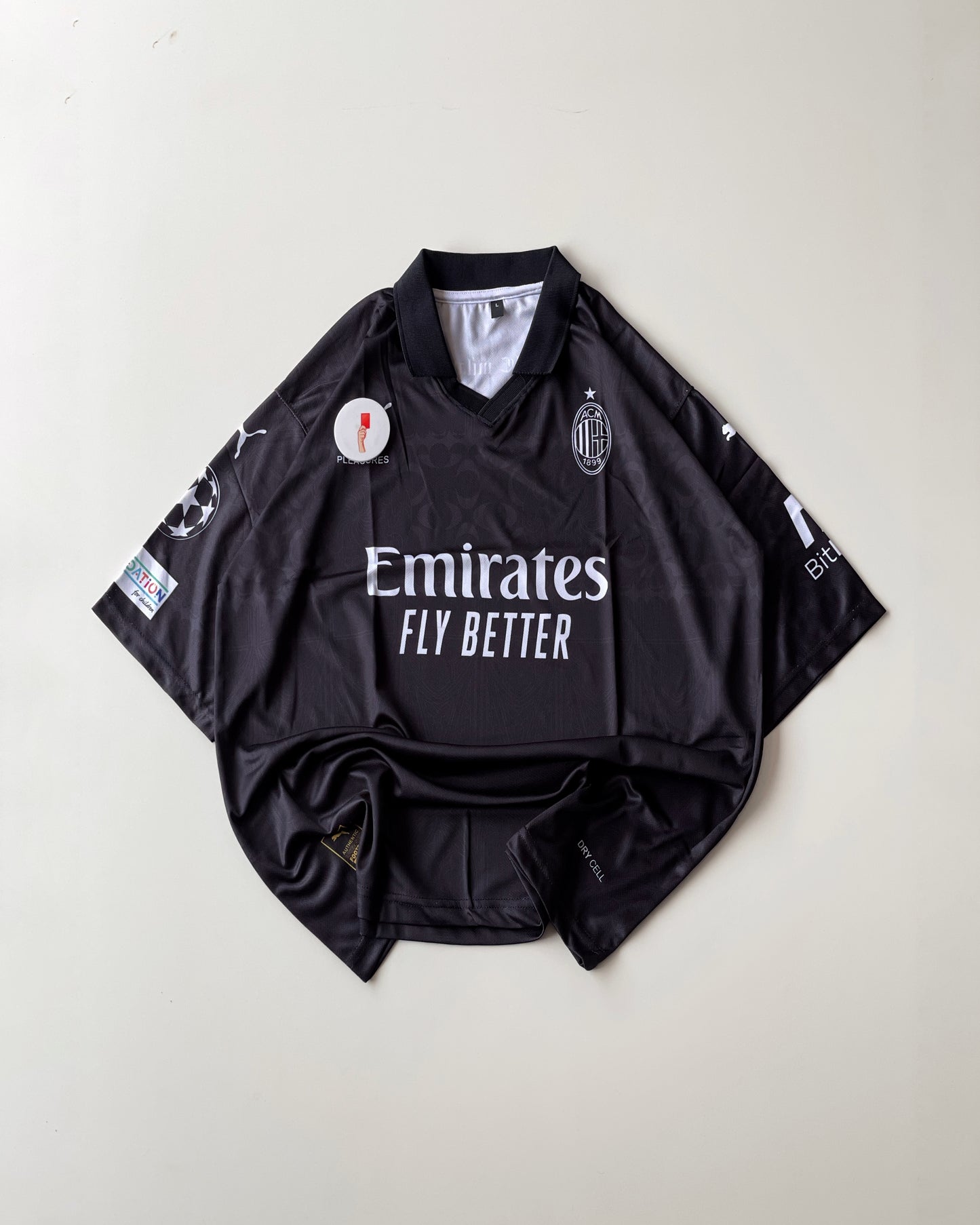 AC MILAN MALDINI RETRO BLACK KIT (oversized)