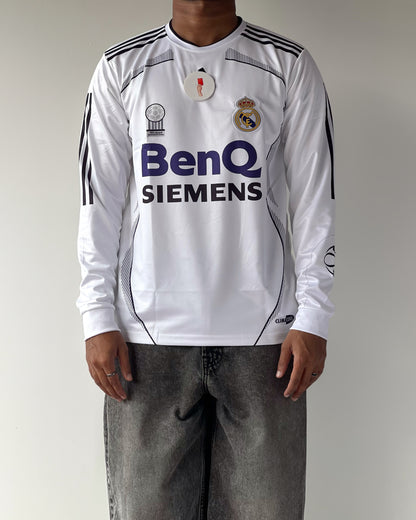 BENQ BECKHAM REAL MADRID RETRO ( Full Sleeve Embroidery)