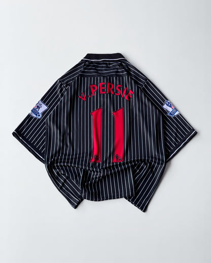 ARSENAL V.PERSIE RETRO STRIPE BLACK EDITION (oversized)