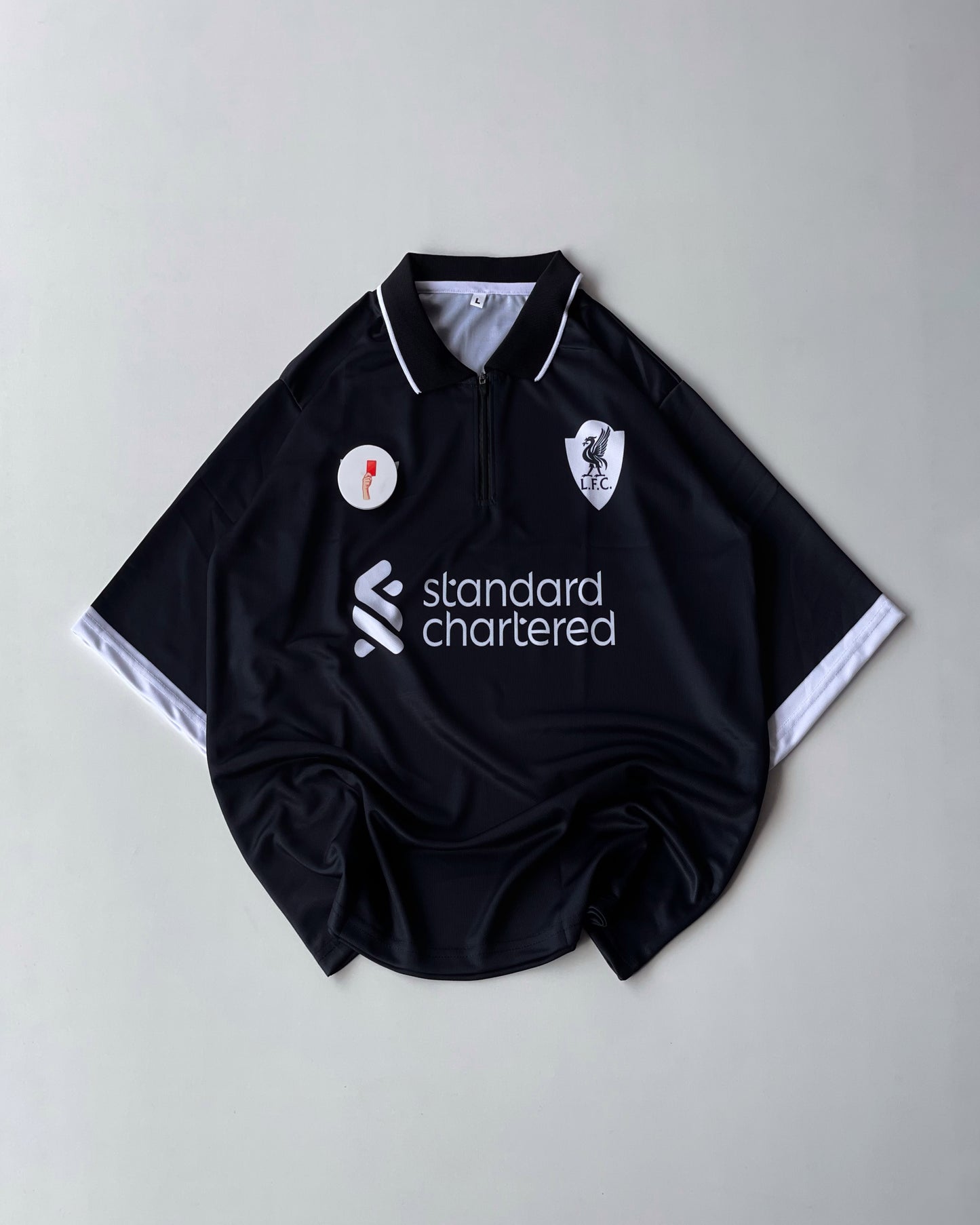 LIVERPOOL PLAIN OVERSIZED JERSEY