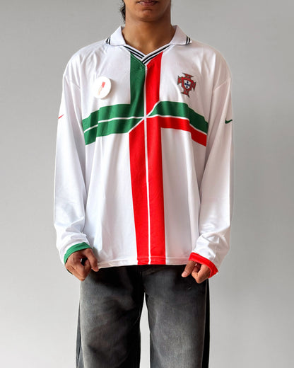 PREMIUM PORTUGAL AWAY RONALDO RETRO KIT (Full sleeve)