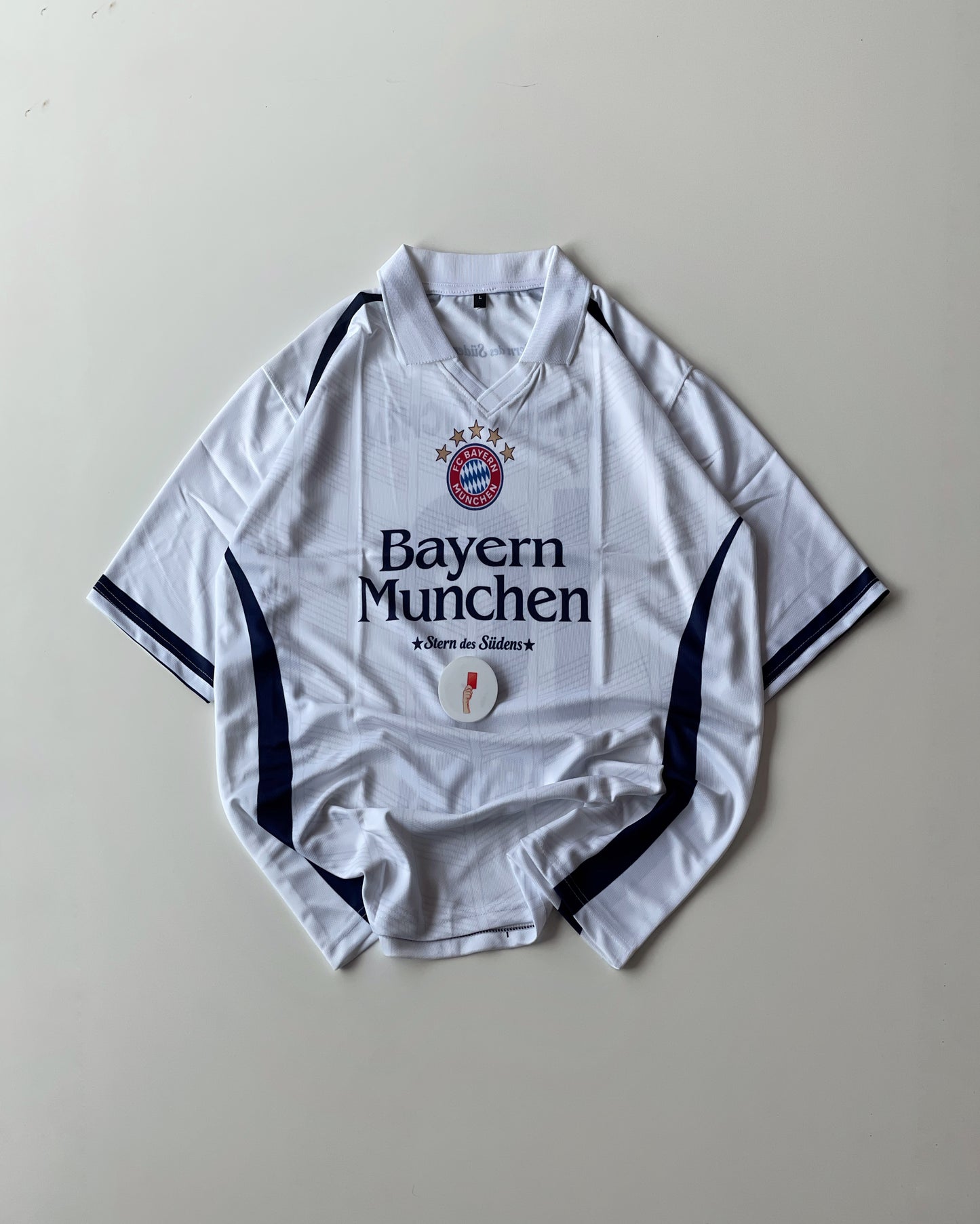 BAYERN MUNCHEN ROBBEN RETRO WHITE (oversized)