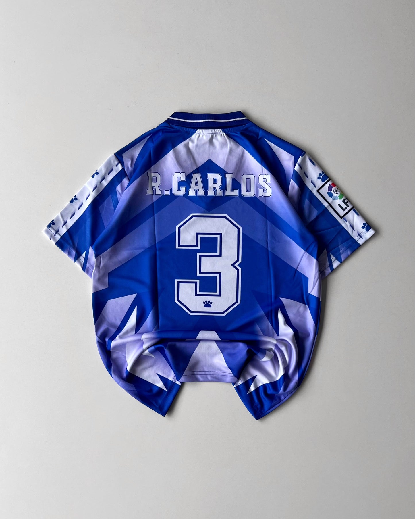 ROBERTO CARLOS RETRO REAL MADRID AWAY KIT TEKA