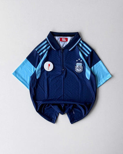 ARGENTINA MESSI TRAINING KIT BLUE (Zip embroidery)