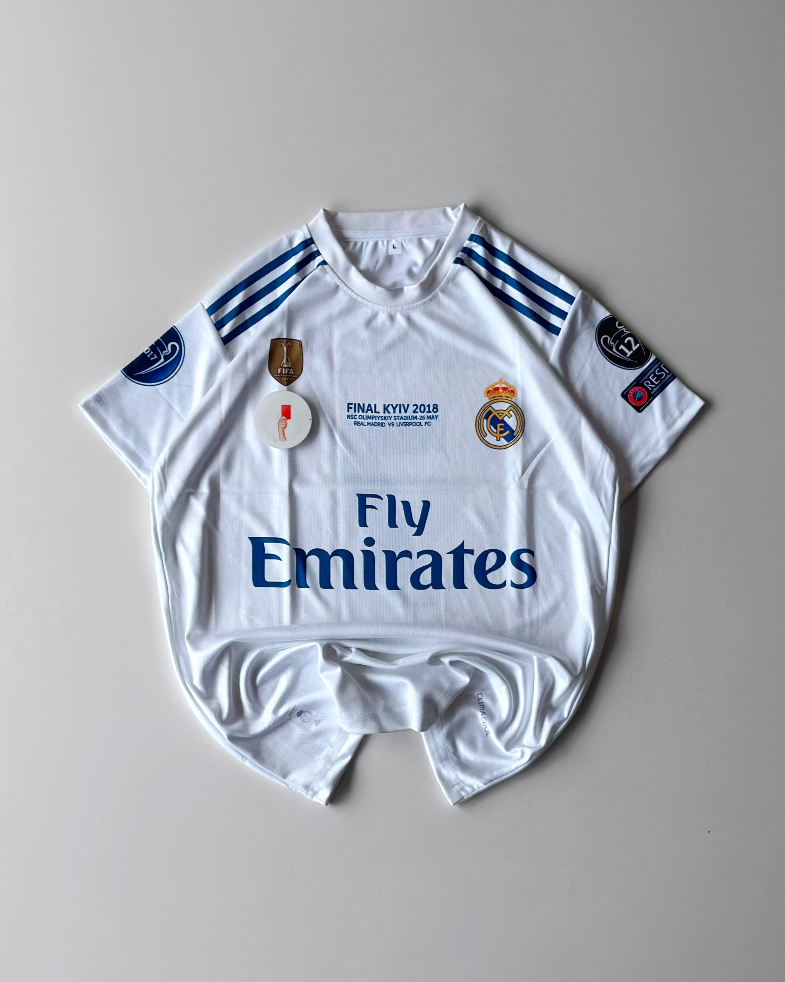 RONALDO REAL MADRID 2018 UCL FINAL HOME KIT