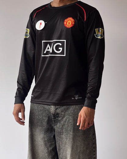 Manchester United AIG Black full sleeve jersey