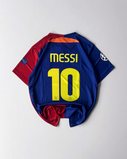 BARCELONA MESSI RETRO FINAL 2009 HOME KIT