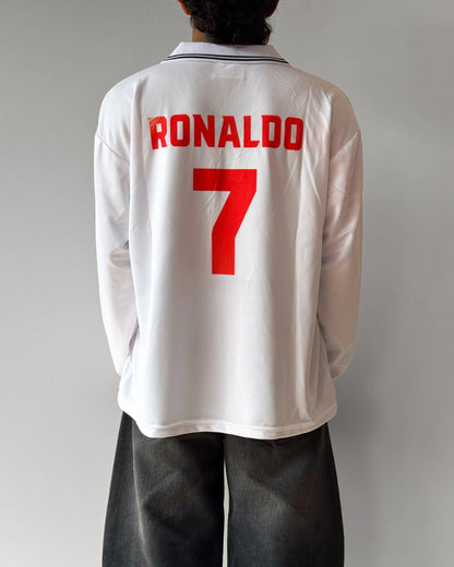 PREMIUM PORTUGAL AWAY RONALDO RETRO KIT (Full sleeve)