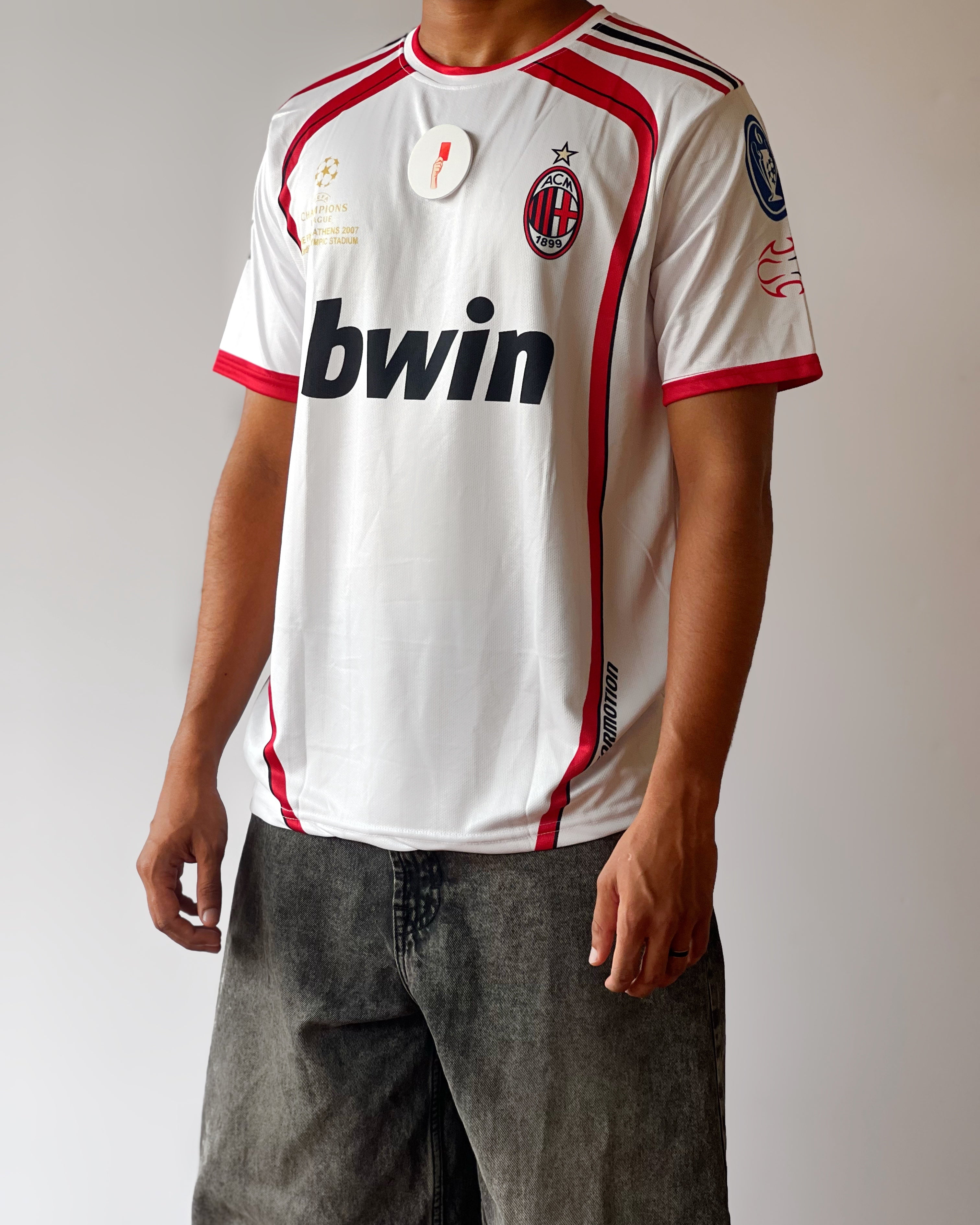 AC MILAN 2007 FINAL RETRO JERSEY